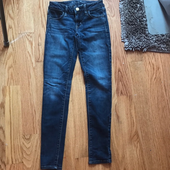 American eagle denim jegging jeans 0